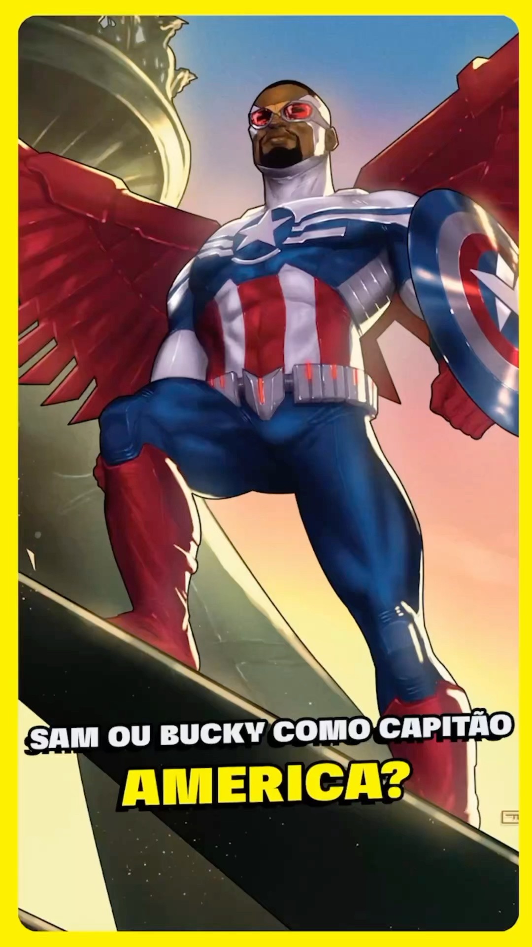 BUCKY OU SAM WILSON? QUEM MERECIA SER O CAPITÃO AMÉRICA?