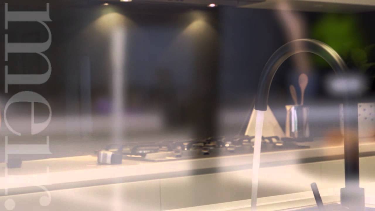 Matte Black Kitchen Mixer Tap from Meir.