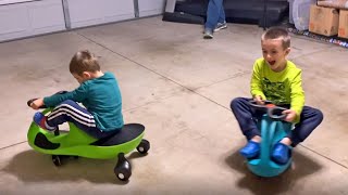 Kids Love Their Wiggle Cars Twist & Swivel Ride On Toys