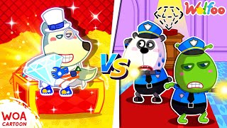 Siêu đạo chích Wolfoo Và Viên Kim Cương Huyền Thoại | Wolfoo tập mới 🐺 Hoạt Hình Wolfoo Tiếng Việt