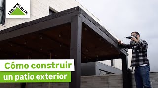 Descubre con @theworkshopofmiocid como construir un patio exterior | LEROY MERLIN