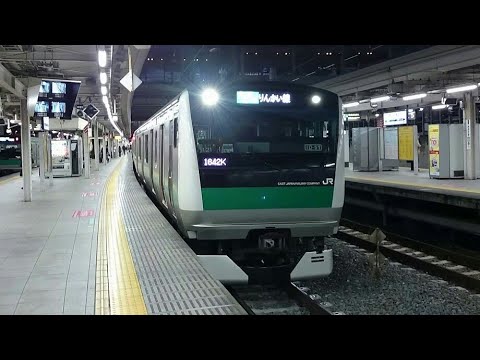 E233系7000番台宮ハエ121編成 りんかい線各駅停車新木場行き 大崎駅発車