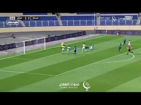 هدف عمر خريبين ضد العداله في الجولة 25تعليق جعفر الصليح