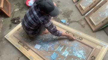 Bộ tranh tứ quý hàng đặt của khách khảm ốc Singapore đỏ chỉ có 26 triệu thôi ạ