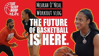 An Exclusive Look into Mearah O'Neal Workout Training With Former NBA Player Moochie Norris