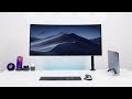 Apple Desk Setup Tour 2018 - Going ULTRAWIDE!