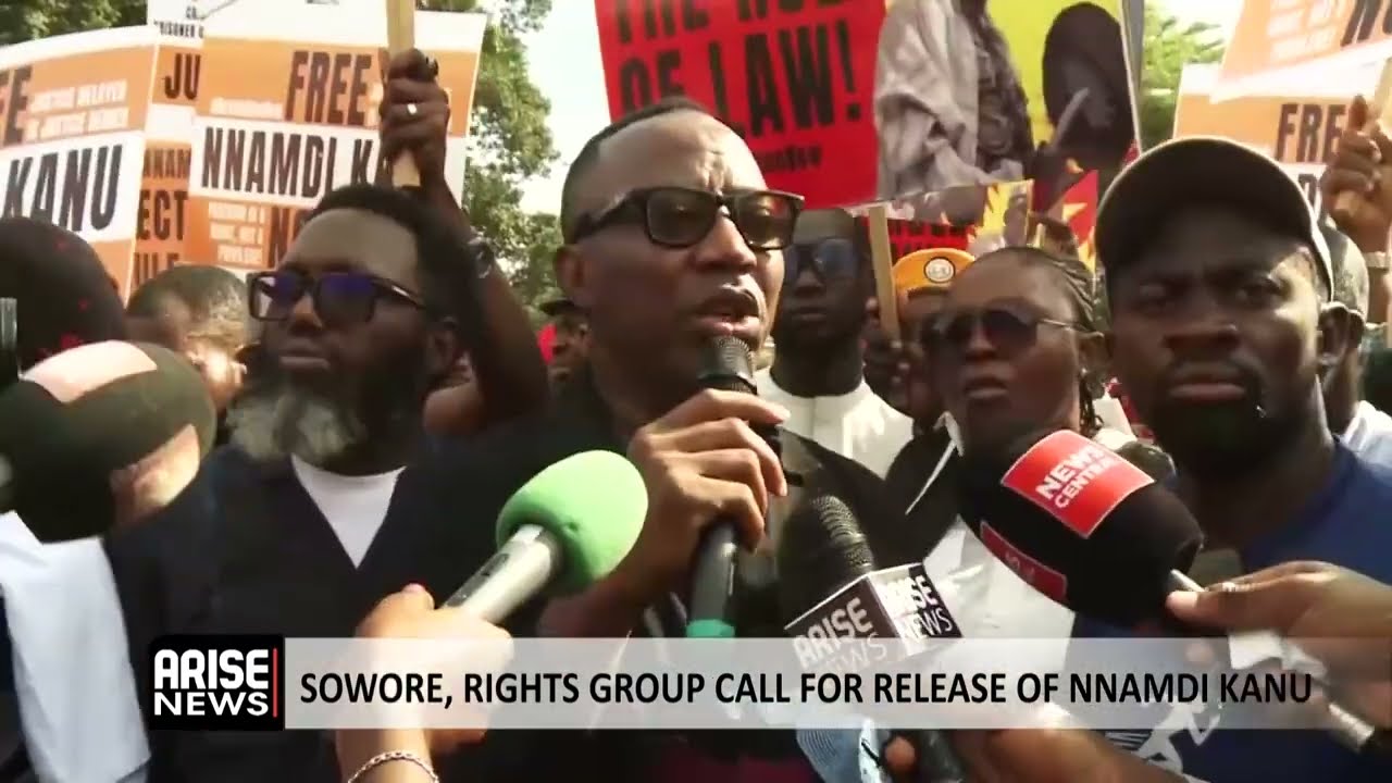SOWORE, RIGHTS GROUP CALL FOR RELEASE OF NNAMDI KANU
