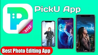 How To Use PickU App || The Best Photo Editing App || World Tips screenshot 5