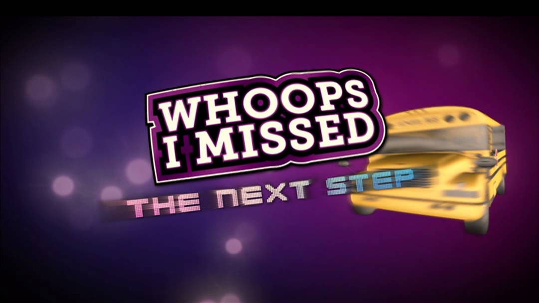 CBBC: WHOOPS I MISSED THE NEXT STEP - James' Shoutout - YouTube