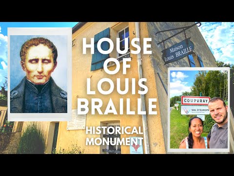 📍🇫🇷 A VISIT IN LOUIS BRAILLE&rsquo;S HOUSE COUPVRAY FRANCE