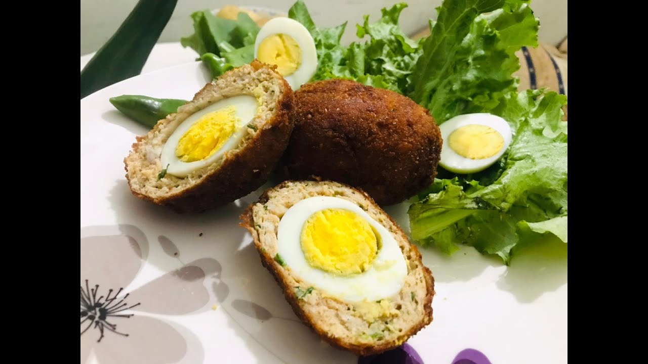 CHICKEN SCOTCH EGGS CHICKEN RECIPEs SCOTCH EGGS YouTube