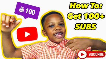 | How To Get Your First 100 Subscribers on YouTube 2020 | Beginner Friendly