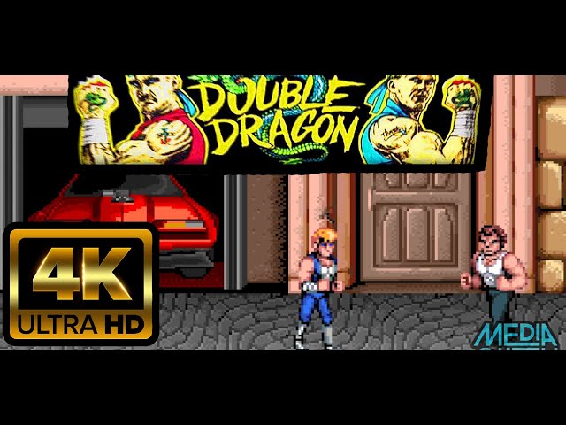 Double Dragon 1 arcade gameplay playthrough longplay 