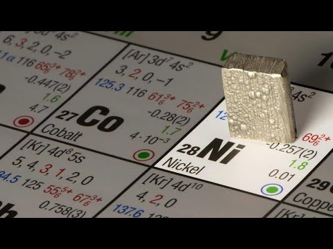 Nickel Element coin Zinc, New things to learn, Nickel