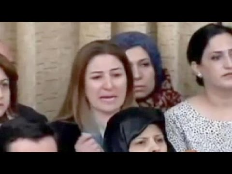 Yazidi MP's emotional appeal to save Iraq's hunted minority