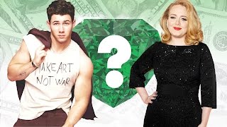 WHO’S RICHER - Nick Jonas or Adele - Net Worth Revealed!