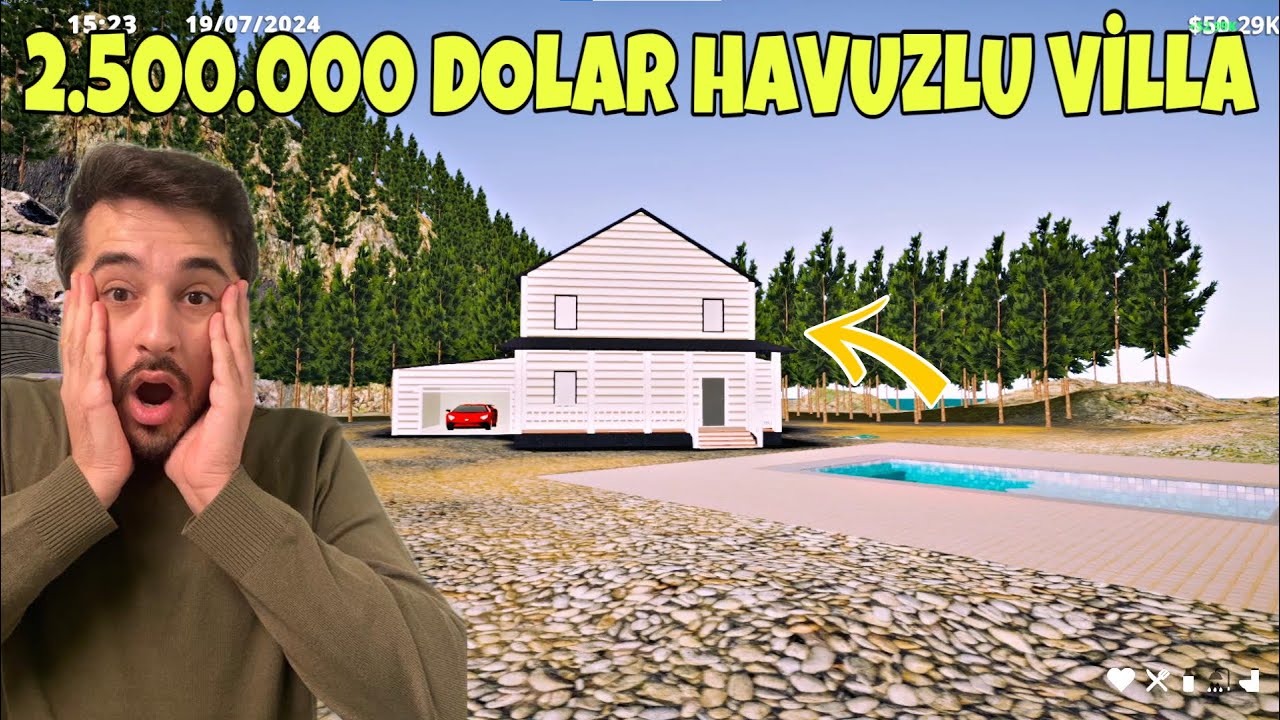 PLAJ İŞLETEREK HAVUZLU VİLLA SATIN ALDIK! -PLAJ İŞLETME SIMILATOR
