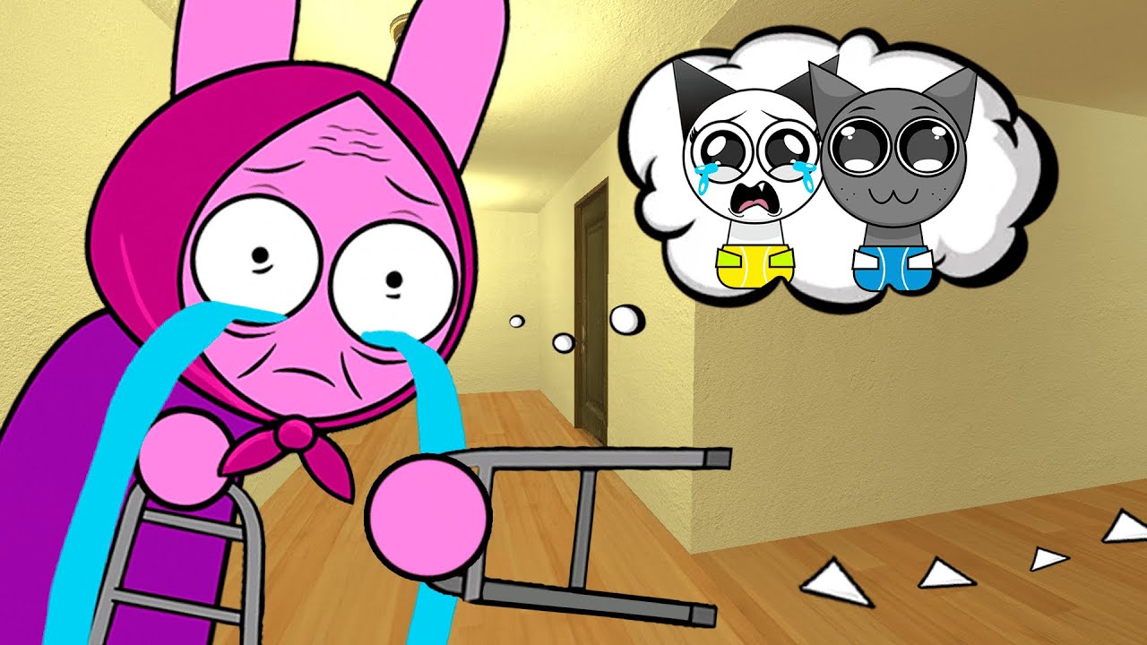 Grandma Pinki Wants me to Help her Find Lil Grey and Wenda in Garry's Mod !