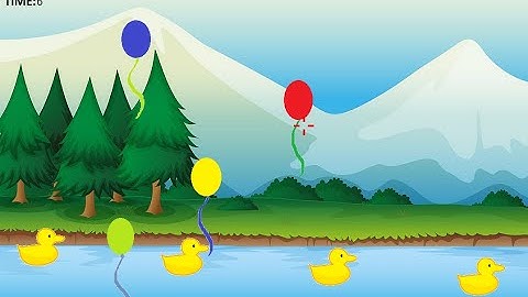 Balloon Shooter Game using iGraphics and C++