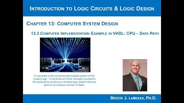 13.3(b) - Computer Implementation in VHDL - CPU Datapath