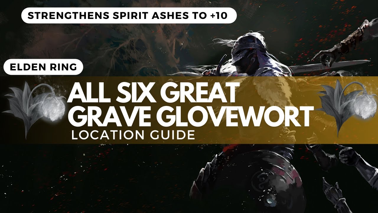 All Great Grave Glovewort Locations in Elden ring YouTube