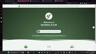 Mise en place de l&#39;environnement de Symfony 5.4  Esprit