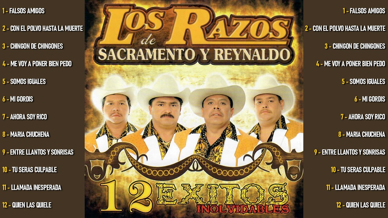 Los Más Chingones - Los Razos de Sacramento y Reynaldo - Puros Corridos Mix Pa' Pistear