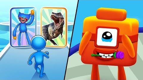 Monster Run Battle Squad | Merge Number Cube 3D / All Level Gameplay: Android,iOS