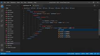 Download file using express js and HTML