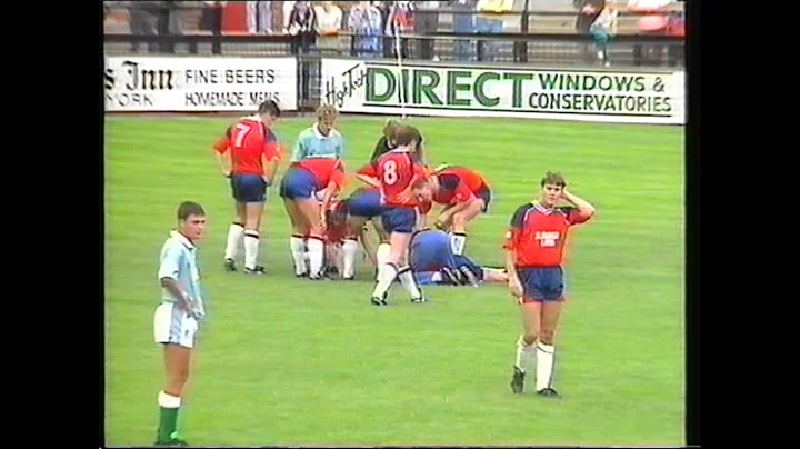 David Longhurst death on pitch. York City. 8th Sep...