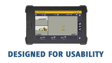 Trimble Earthworks for Motor Graders UI/UX