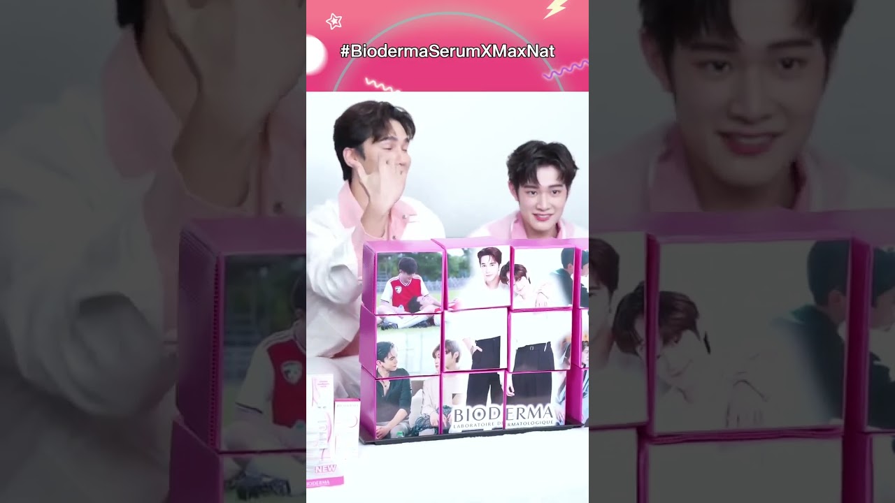 พบกับ Live สุดพิเศษแบบ Exclusive แม้ก และ ณฐ #BiodermaSerumXMaxNat