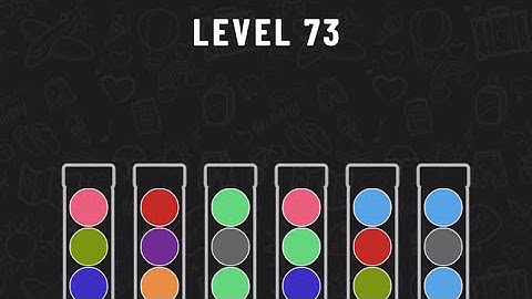 Ball Sort Puzzle Level 73 #ballsortpuzzle #ballsortpuzzlegameplay #puzzlegame #mobilegames
