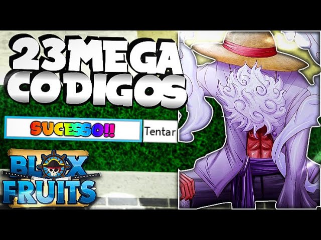 SAIU!! 23 MEGA CÓDIGOS *FUNCIONANDO* NO BLOX FRUITS (NOVO UPDATE