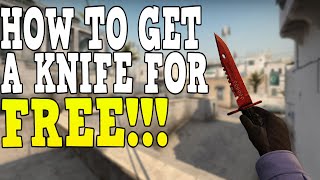 How to get a free knife in CS:GO 2021 *ACTUALLY WORKS*