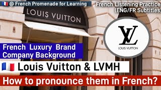 [3 Minutes Slow French] 🇫🇷 Louis Vuitton Background｜ French Pronunciation & Listening (ENG/FR Sub)