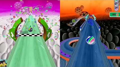 Going Balls Vs Reverse Video Gameplay SpeedRun NEW UPDATE iOS,Android Best Games Level 827