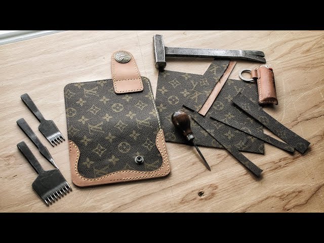 Making a D.I.Y. Louis Vuitton Cowboy Wallet! (Part 1)
