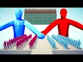 FIRE BOY AND WATER GIRL ARMY vs EVERY GOD - Totally Accurate Battle Simulator 2024