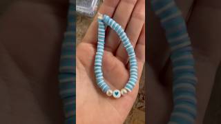 Making a Sanrio themed bracelet! #viral #trending #trend #sanrio #itzsierra #cinnamoroll #claybeads
