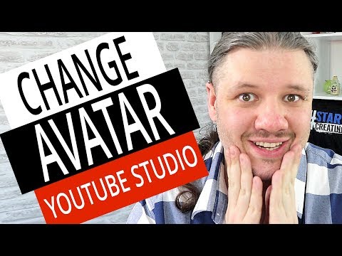 How To Change Channel Profile Picture Avatar with NEW YouTube Studio 2019