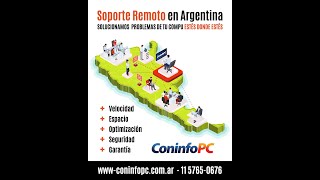 Soporte Remoto infografia ARGENTINA