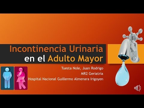 Vídeo: Incontinencia Urinaria En Ancianos: Tratamiento, Causas