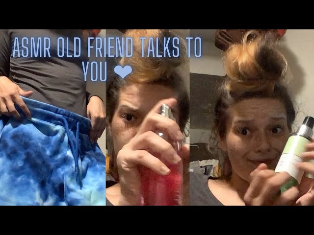 ASMR roleplay - you ran into your old chaotic friend at school that makes sure you smell good 😌