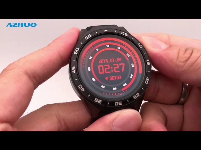 Kingwear KW88 Smart Watch 1.39 Inch MTK6580 Android 5.1 3G Smart Watch 2.0MP Camera Heart Rate