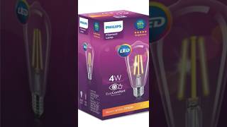 Philips 4w Filament LED Bulb for Decorations  #decoration #filament #led #electronic