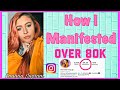 How I Manifested Over 80k Followers on Instagram ( you can too )