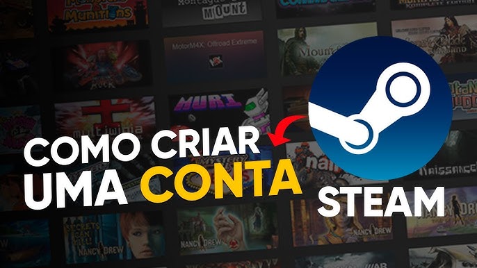 NÃO CONSIGO CRIAR CONTA NA STEAM 2023 COMO RESOLVER! 