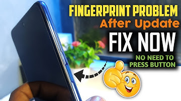 🔴Fix - Phone Not Unlocking Without Pressing Fingerprint Sensor Button | Redmi And POCO Devices ⚡⚡