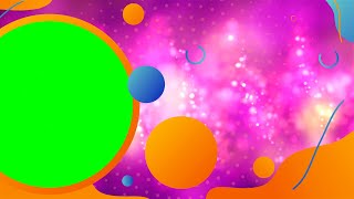 Abstract Pink Background Promo - Slideshow Green Screen Template Free To Use Iforedits